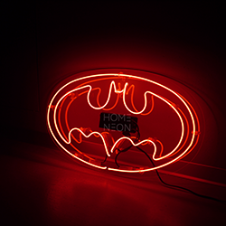 Неоновая настенная лампа Бэтмен