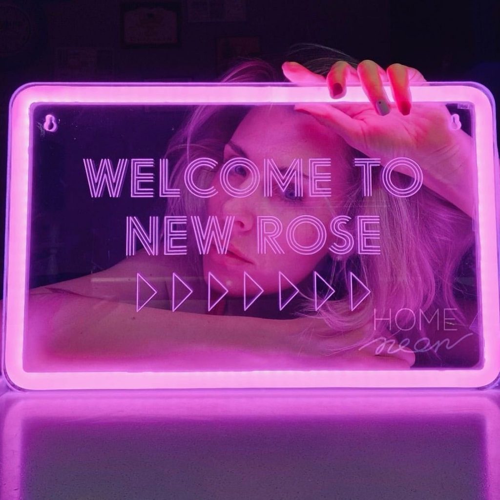 Вывеска из гибкого неона Welcome